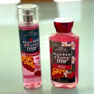 Sugared Cherry Crisp set